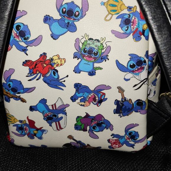 BLACK FRIDAY SALE - Disney Loungefly AOP Stitch Costumes Mini Backpack NWOT 2018 - Picture 5 of 16